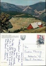 Pocztówka Duża Aupa-Petzer Velká Úpa Pec pod Śnieżką partia miasta 1963 na sprzedaż  Wysyłka do Poland