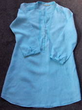 Ladies turquoise linen for sale  ROMSEY