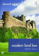 Modern land law for sale  UK