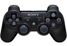 Manette dualshock noire d'occasion  Les Mureaux