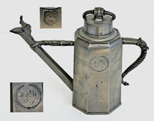 Bouteille vin etain d'occasion  Bollwiller