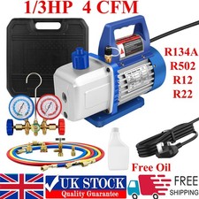 4.0cfm 3hp vacuum for sale  WORCESTER