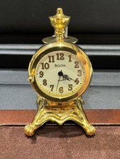 bulova miniature clock for sale  Pleasant Ridge