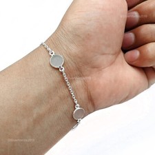 Festa Della Mamma Affare Rotondo Quarzo Rosa Argento Sterling Catena Chakra Gola comprar usado  Enviando para Brazil