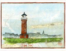 Kunstdruck leuchtturm juist gebraucht kaufen  Bad Bentheim