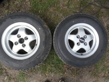 Pair caravan alloy for sale  CONWY