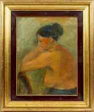 Dipinto olio cartone usato  Roma