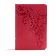 KJV Large Print Compact Reference Bible, Pink Leathertouch comprar usado  Enviando para Brazil