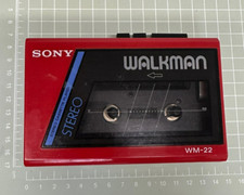 Sony walkman red for sale  LONDON