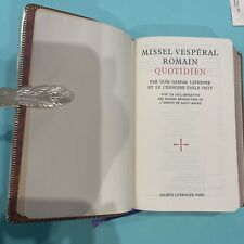 Missel vespéral romain d'occasion  Aix-en-Provence-