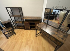 Vasagle retro möbelset gebraucht kaufen  Düsseldorf