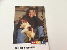Autogrammkarte desiree nosbusc gebraucht kaufen  Hemmingen