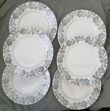 Assiettes plates vintage d'occasion  Tarare