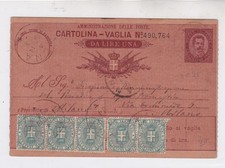 Storia postale cartolina usato  Palermo