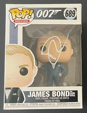 DANIEL CRAIG ASSINADO JAMES BOND 007 FUNKO 689 com PROVA DE VÍDEO EXATA E CERTIFICADO DE AUTENTICIDADE BECKETT, usado comprar usado  Enviando para Brazil