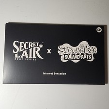 Calça quadrada MTG Secret Lair x Bob Esponja: Internet Sensation edição sem folha, usado comprar usado  Enviando para Brazil