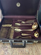 Bestecke solingen gold for sale  HALIFAX