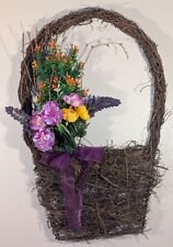 Flower basket wreath for sale  Inverness