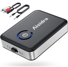 Receptor transmissor Bluetooth, adaptador Bluetooth Aisidra V5.0 para áudio, 2 em 1 comprar usado  Enviando para Brazil