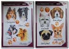 Color bügeltransfers hunde gebraucht kaufen  Sprockhövel
