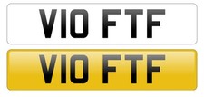 V10 ftf personalised for sale  CARNFORTH