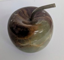 Onyx apple paperweight for sale  PORTHCAWL