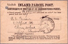 1920 parcel post for sale  NORWICH