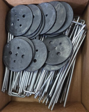 100x metal galvanised for sale  BRADFORD