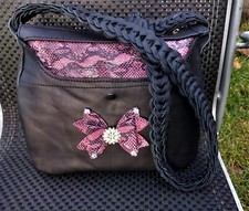 Lederhandtasche nappaleder han gebraucht kaufen  Ober-Mörlen
