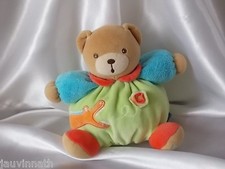 Doudou ours vert d'occasion  Romilly-sur-Seine
