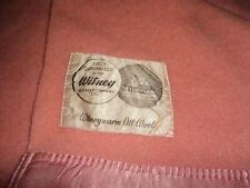 Witney wool blanket for sale  HEREFORD