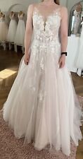 Hochzeitskleid brautkleid enzo gebraucht kaufen  Ensdorf