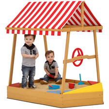 Aiyaplay wooden sandpit for sale  GREENFORD