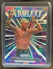 2023 Prizm UFC Charles Oliveira Fearless White Sparkle Prizms #17, usado comprar usado  Enviando para Brazil