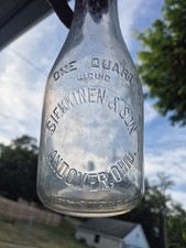 antique milk bottles for sale  Stoystown