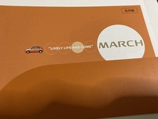 Folheto Nissan March Confidential Flyer JDM 11pp usado comprar usado  Enviando para Brazil