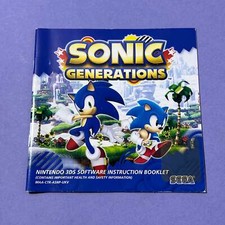 Sonic Generations Manual - Manual 3DS comprar usado  Enviando para Brazil