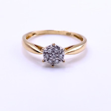 Solitaire jaune 18k d'occasion  Paris I