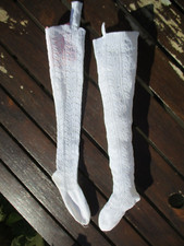 Paire chaussettes hautes d'occasion  France