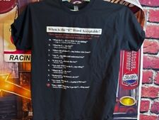 Camiseta manga curta aceitável When Is The F Word tamanho médio comprar usado  Enviando para Brazil