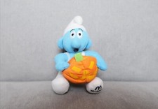 2000 McDonald's Collectible Smurf Toy with Halloween Pumpkin Vintage Happy Meal, używany na sprzedaż  PL