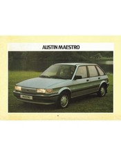 Brochure austin maestro d'occasion Brochure austin maestro d'occasion  Paris XX