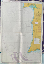 Admiral 3636 Portugal Cabo Espichel A Cabo De Sao Vicente Mapa Carta Marítima, usado comprar usado  Enviando para Brazil