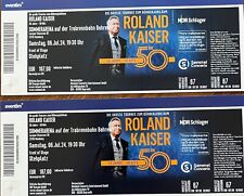 Konzertkarten roland kaiser gebraucht kaufen  Birkenwerder