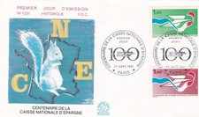 1981 fdc centenaire d'occasion  Mortagne-du-Nord