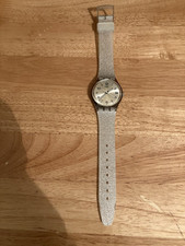 Silver swatch watch for sale  COWBRIDGE