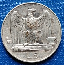 Moneta regno lire usato  Roccabianca