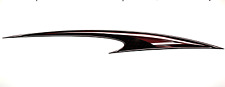 Burgundy black decal for sale  Middlebury