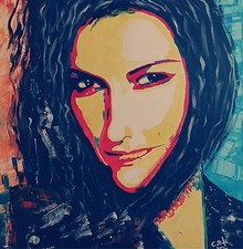 Laura pausini acrilico usato  Venafro