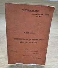 Pilot notes spitfire for sale  ASHTON-UNDER-LYNE